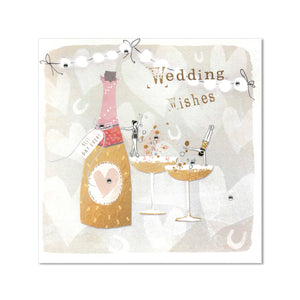 Card - Wedding Wishes (Patina)