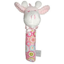 Load image into Gallery viewer, Giraffe Pink Pattern Stick Squeaker
