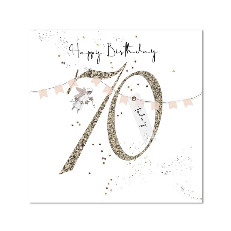 Card - Happy Birthday 70 Today (Privee)