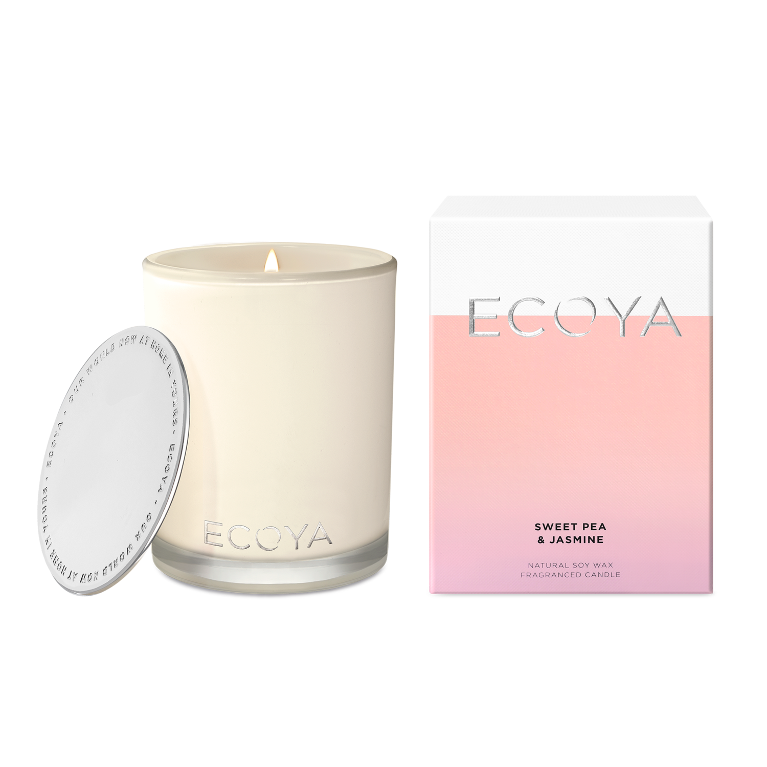 Ecoya Sweet Pea & Jasmine Madison Jar