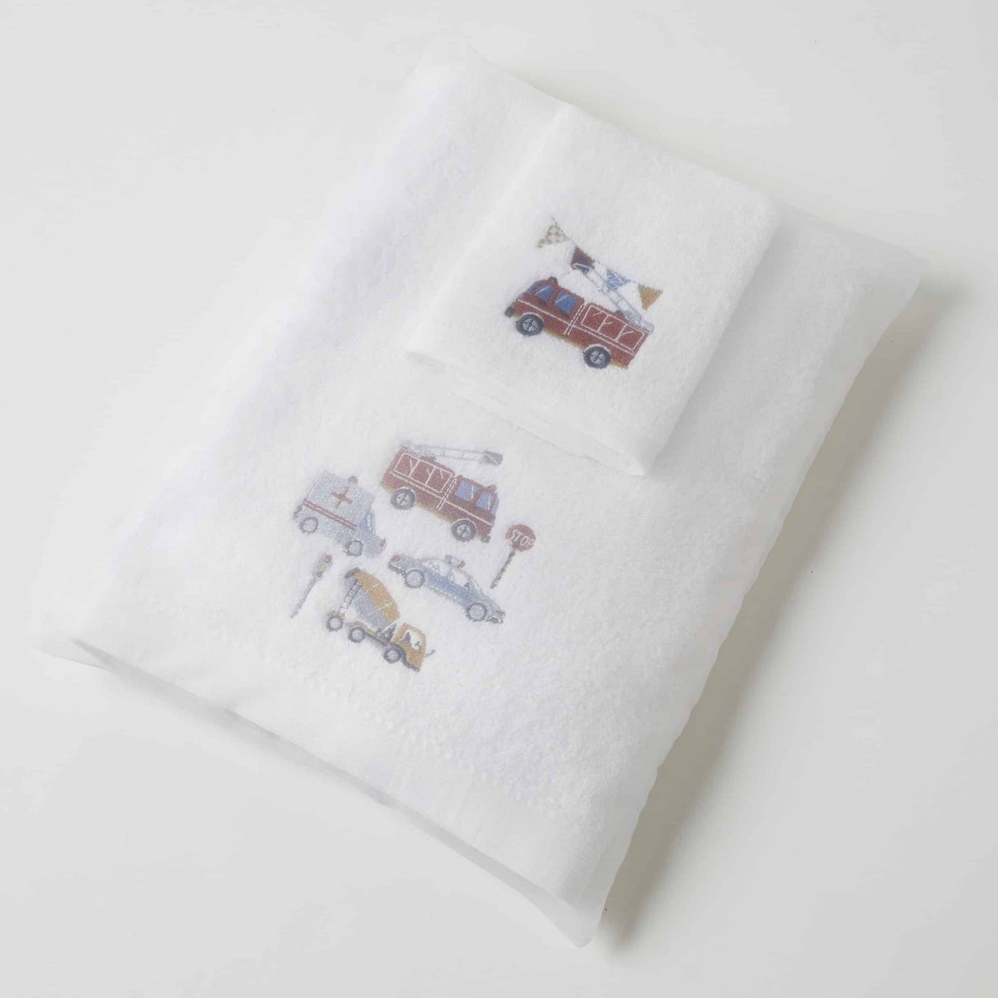 Transport Bath Towel & Face Washer Set