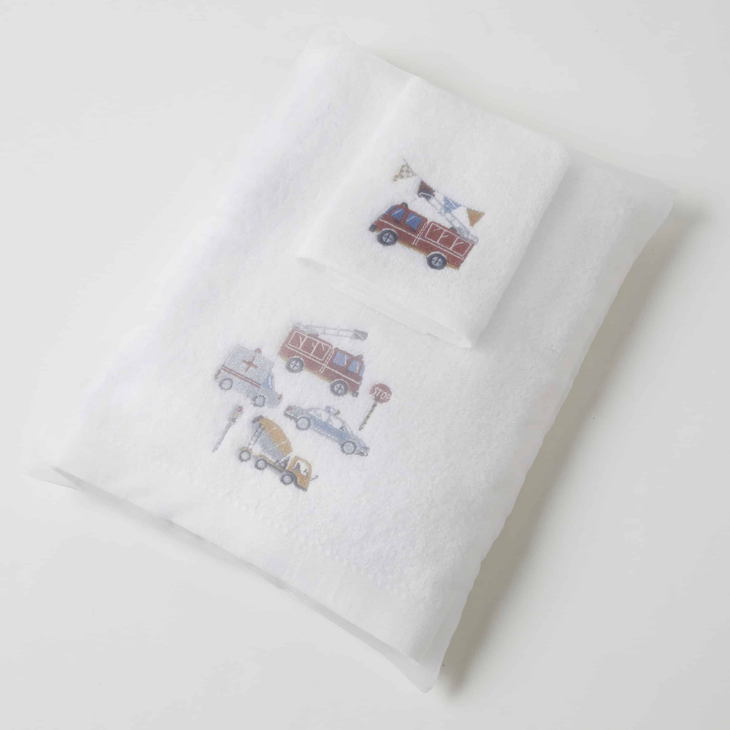 Transport Bath Towel & Face Washer Set