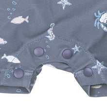 Load image into Gallery viewer, Swim Onesie Long Sleeve Neptune
