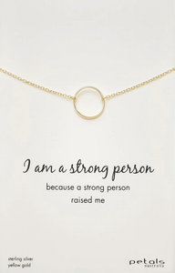 I am a Strong Person - Gold