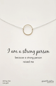 I Am Strong - Rose Gold