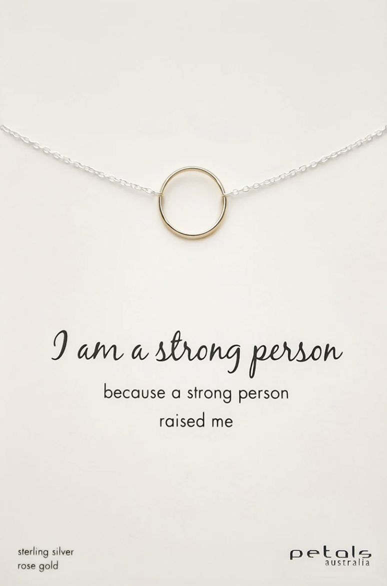 I Am Strong - Rose Gold