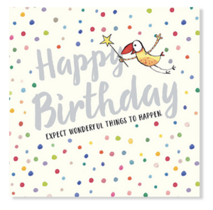 Twigseed Card - Happy Birthday Expect Wonderful Things To Happen