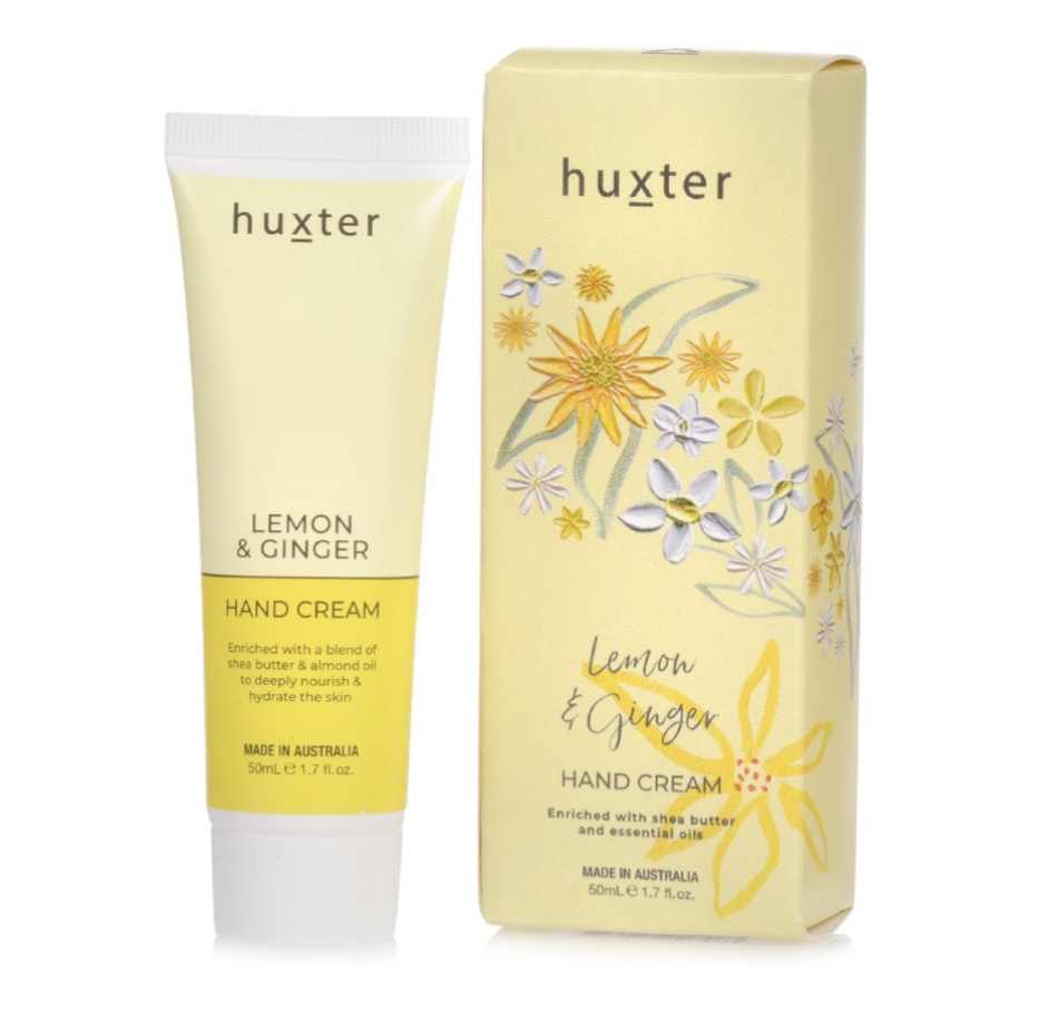 Hand Cream - Florals - Lemon & Ginger 50ml