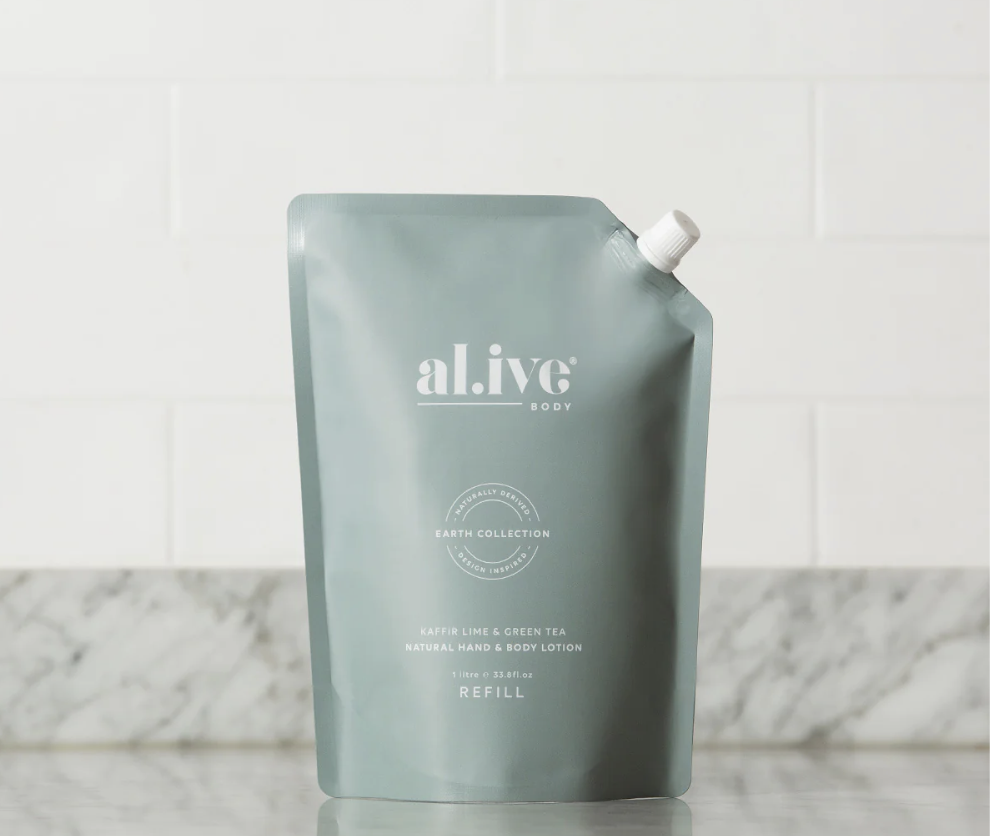Al.ive Lotion Refill - Kaffier Lime & Green Tea