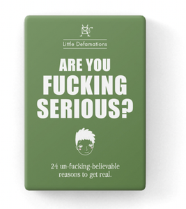 Little Defamations-are You F*cking Serious-24pk Cards