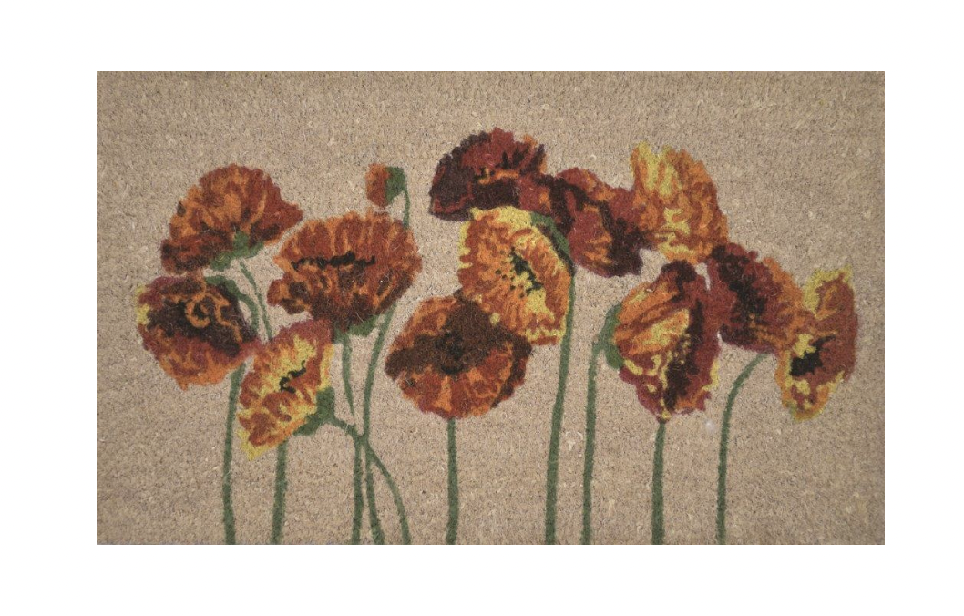 Poppies Door Mat