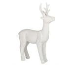 Standing Deer Ceramic Ivory