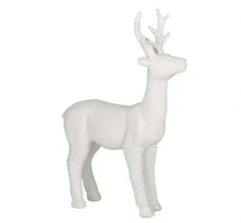 Load image into Gallery viewer, Standing Deer Ceramic Ivory
