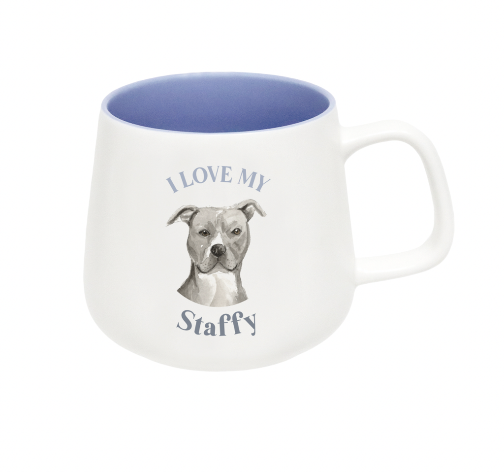 I Love My Staffy Mug