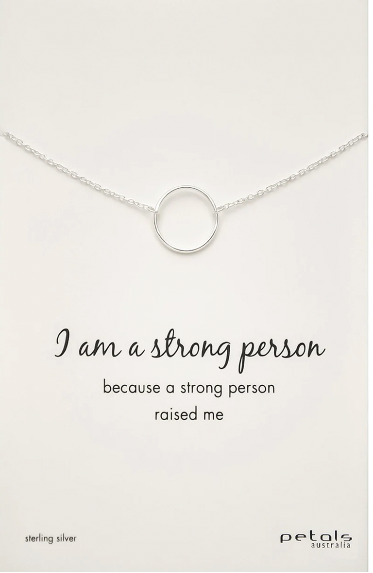 I Am Strong - Sterling Silver