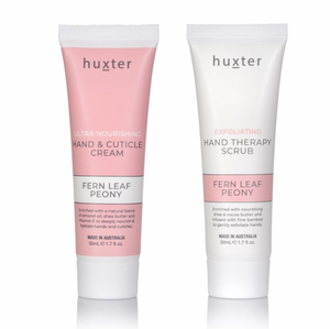 Hand Therapy Duo -Pale Pink - Fern Leaf Peony