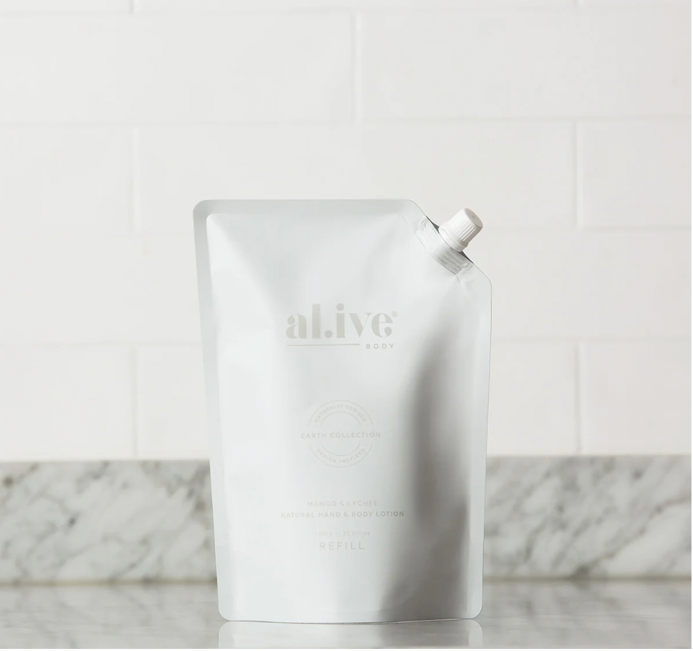 Al.ive Lotion Refill - Mango & Lychee