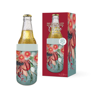Stainless Steal Coldie Cooler - Festive Bouquet