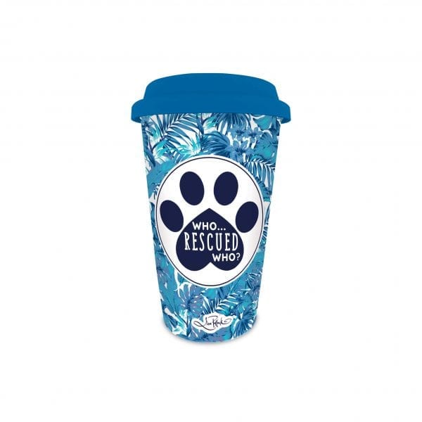 Who Rescued Who? Fur Baby Travel Mug
