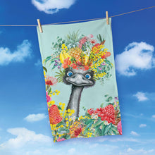 Load image into Gallery viewer, Cotton Tea Towel - Emu Sing

