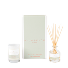 Load image into Gallery viewer, Palm Beach Clove &amp; Sandalwood Mini Candle &amp; Diffuser Gift Set
