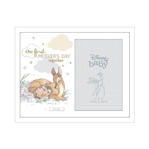 Our First Mother's Day Together Disney Bambi 4 x 6