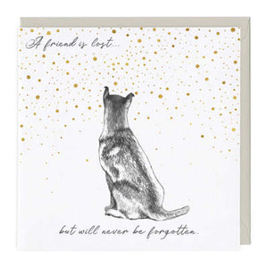 Card - A Friend Is Lost Dog (Whistlefish)