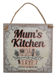 Home Vintage- Mums Kitchen Sign