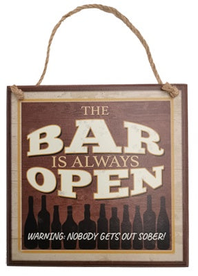 Home Vintage -Bar Open Sign