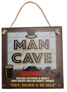 Home Vintage Man Cave Sign