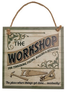 Home Vintage - Workshop sign