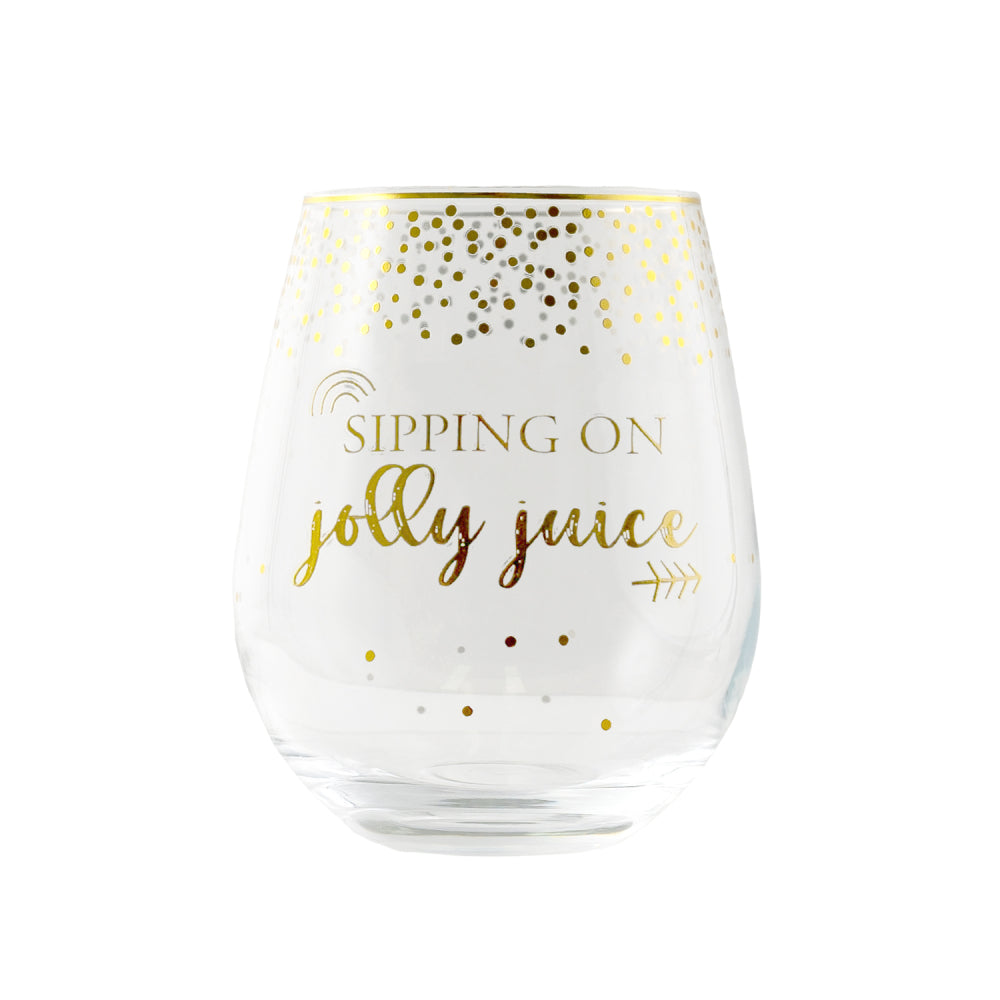 Christmas Stemless Glass Asst