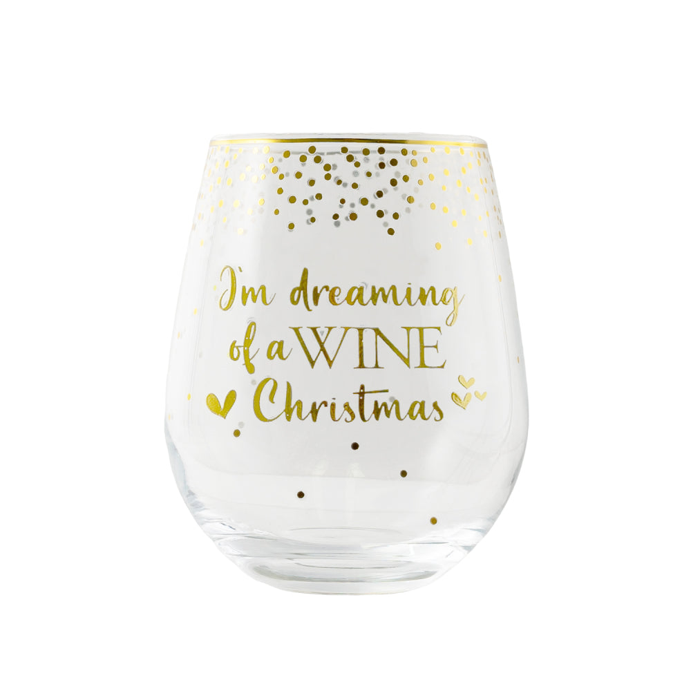 Christmas Stemless Glass Asst