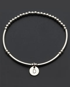 Sterling Silver - Alphabet Bracelet