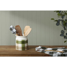 Load image into Gallery viewer, Manor Gingham Utensil Holder
