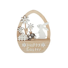 Load image into Gallery viewer, Happy Easter Deco Mdf White/natural

