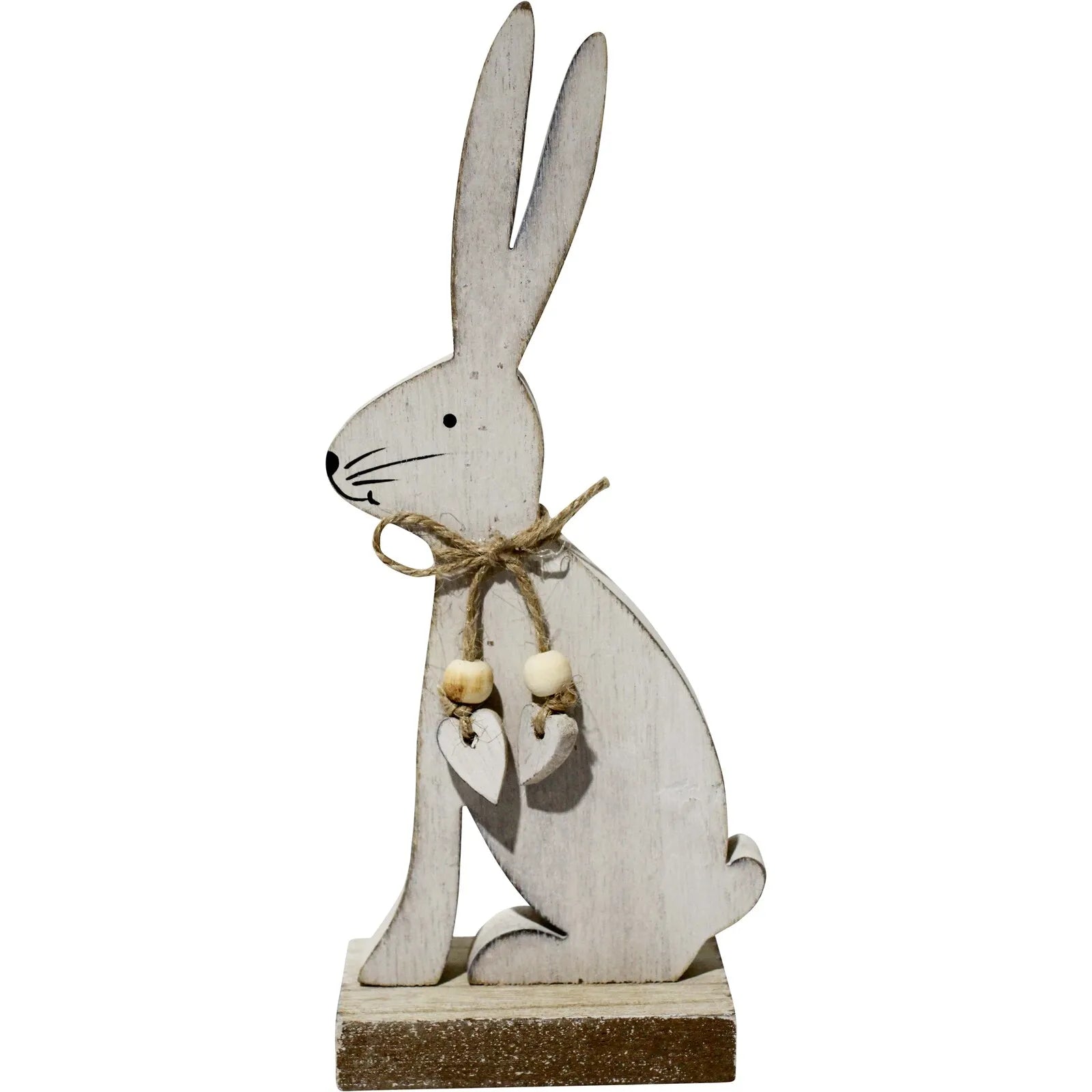 Standing Rabbit White Timber