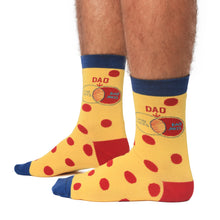 Load image into Gallery viewer, Father&#39;s Day Bad Jokes Socks
