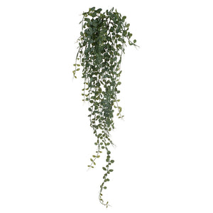 Fern Button Grey Hanging Bush - 94cm