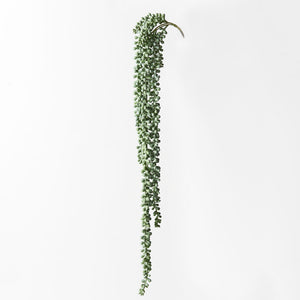 String Of Pearls Grey & Green - 70cm