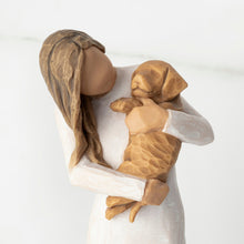 Load image into Gallery viewer, Willow Tree - Adorable You (golden Dog)
