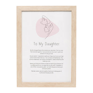 Gift Of Words - To My Daughter