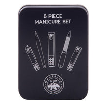Load image into Gallery viewer, Maverick Black 5pc Manicure Set
