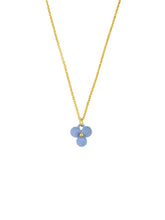 Load image into Gallery viewer, Blue Trillium Necklace
