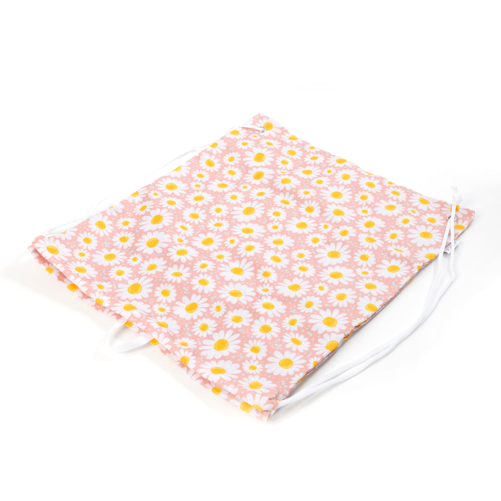 Out & About Daisy Drawstring Bag