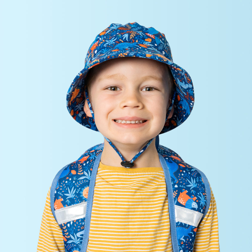 Out & About Dinosaur Drawstring Hat