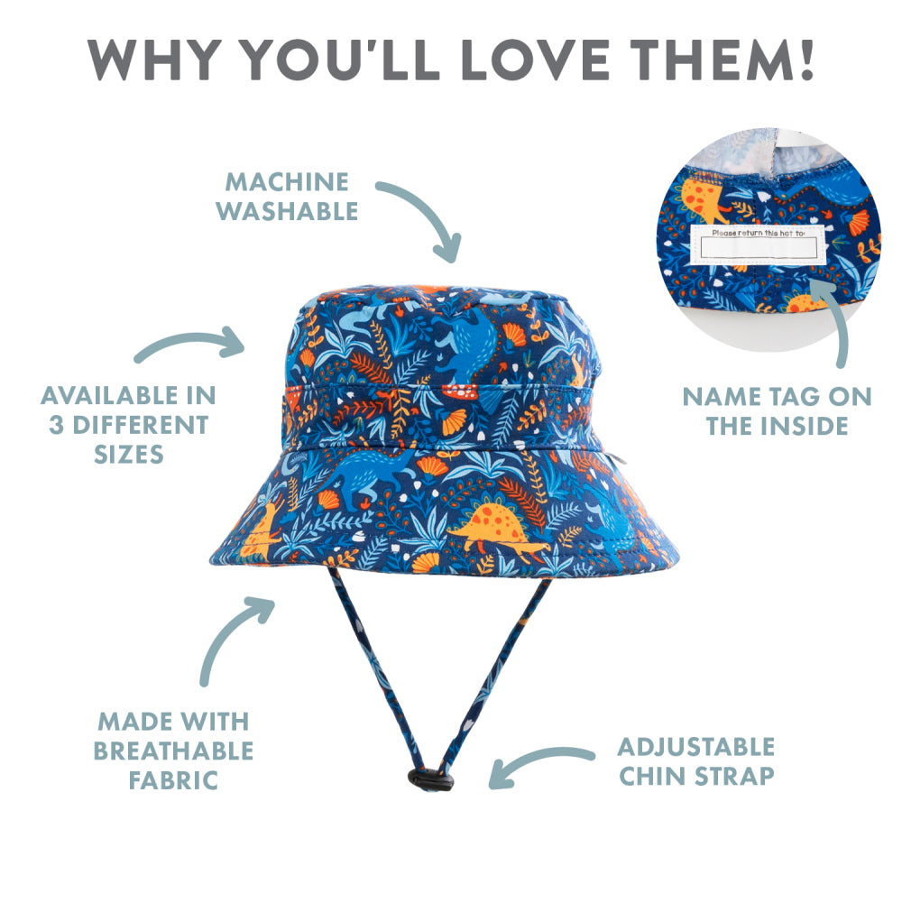 Out & About Dinosaur Drawstring Hat
