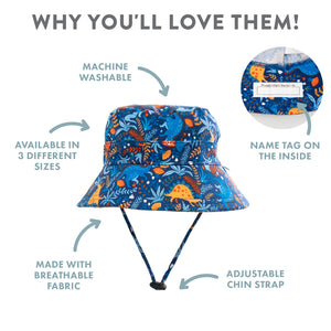 Out & About Dinosaur Drawstring Hat