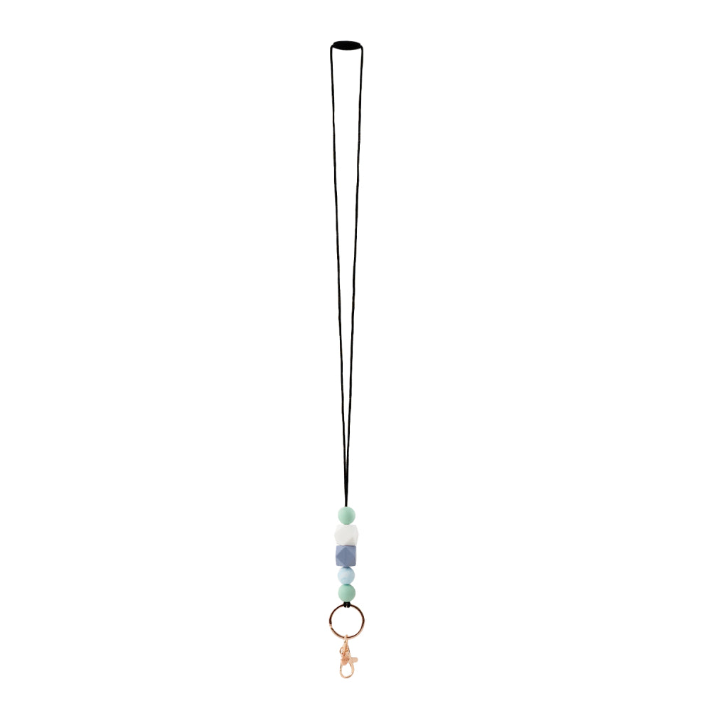 Silicon Beaded Lanyard Asst