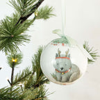 Wombat Traditional Bauble Christmas Ornament